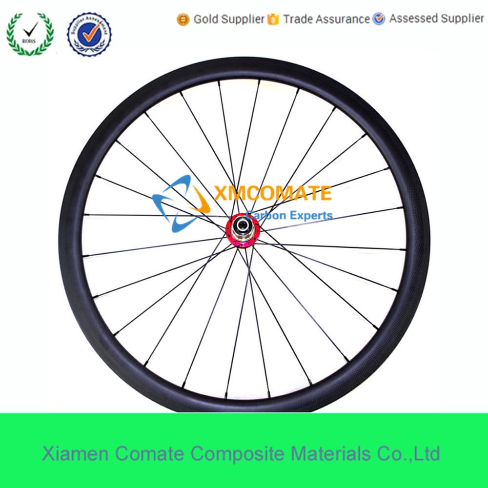 Carbon Fiber Disc Wheel Road Cyclocross Clincher